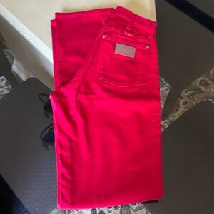 EUC Vintage 90s Red Wrangle jeans